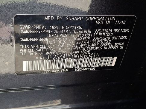 Used 2019 Subaru Forester Limited AWD/4WD image 28
