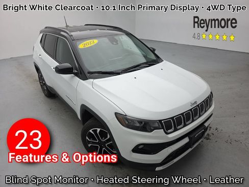 Used 2022 Jeep Compass Limited AWD/4WD image 1