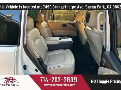 Used 2017 Nissan Armada Platinum w/ Captain Seat Package image 52