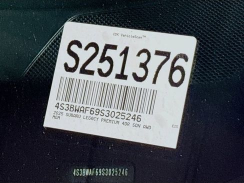 New 2025 Subaru Legacy Premium image 27