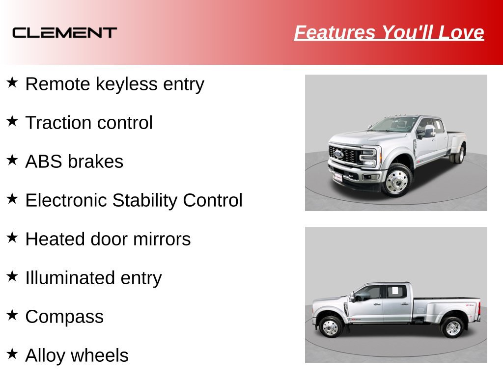 Used 2024 Ford F450 Platinum w/ FX4 Off-Road Package AWD/4WD image 9