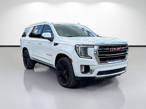 Used 2021 GMC Yukon SLT w/ SLT Luxury Plus Package RWD image 7