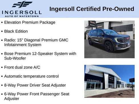 Used 2025 GMC Acadia Elevation w/ Elevation Premium Package image 5