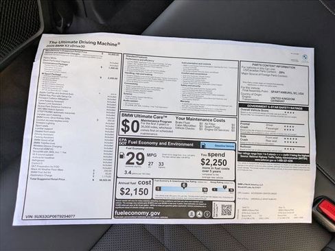 New 2026 BMW X3 xDrive30 w/ M Sport Package image 18