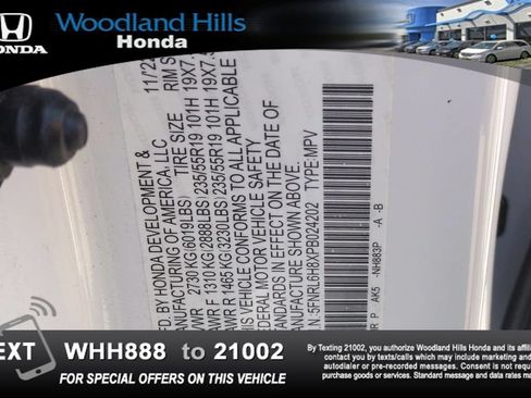 Certified 2023 Honda Odyssey Touring image 29