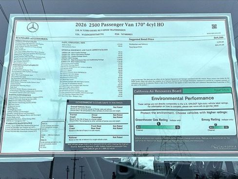 New 2026 Mercedes-Benz Sprinter 2500 image 17