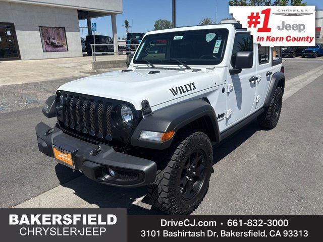 Certified 2022 Jeep Wrangler Unlimited Sport AWD/4WD image 1