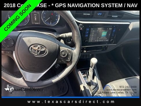 Used 2018 Toyota Corolla XSE FWD image 8