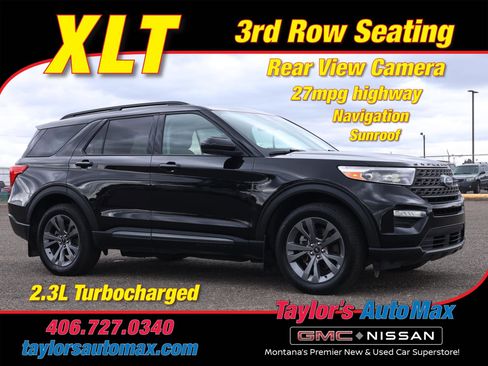 Used 2022 Ford Explorer XLT w/ XLT Sport Appearance Package image 1