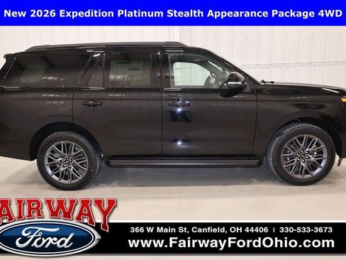 New 2026 Ford Expedition Platinum w/ Stealth Appearance Package image 1