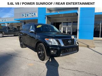 Used 2020 Nissan Armada Platinum w/ Captain's Chairs Package video 1