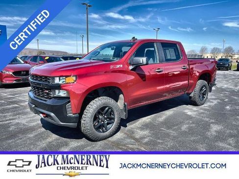 Used 2021 Chevrolet Silverado 1500 Custom Trail Boss AWD/4WD image 1
