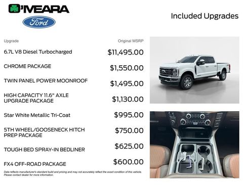 Used 2026 Ford F250 King Ranch w/ Chrome Package AWD/4WD image 4