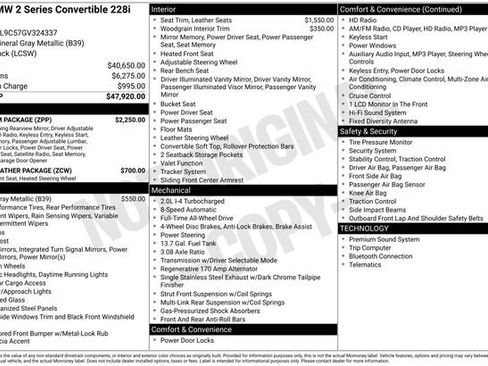 Used 2016 BMW 228i xDrive Convertible image 5