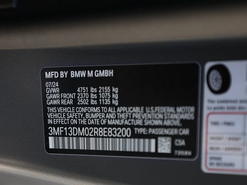 Used 2024 BMW M2 w/ Lighting Package RWD image 41