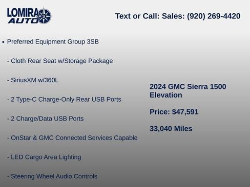 Used 2024 GMC Sierra 1500 Elevation w/ Elevation Premium Package AWD/4WD image 7
