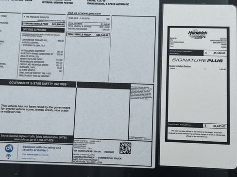 New 2025 GMC Savana 2500 w/ Driver Convenience Package image 36