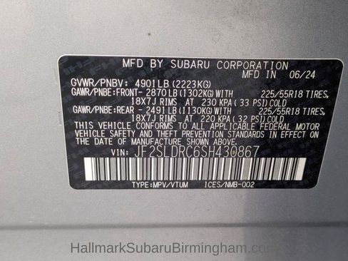 Used 2025 Subaru Forester Limited w/ Popular Package #1 AWD/4WD image 28