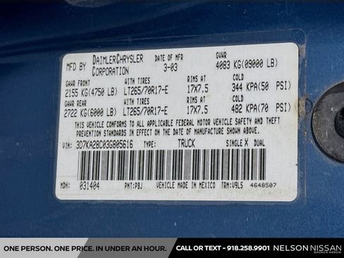 Used 2003 Dodge Ram 2500 Truck SLT image 28