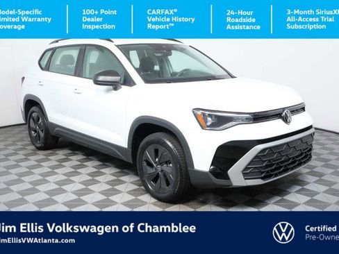 Certified 2025 Volkswagen Taos S image 1