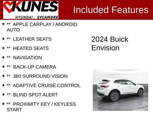 Used 2024 Buick Envision Preferred AWD/4WD image 2