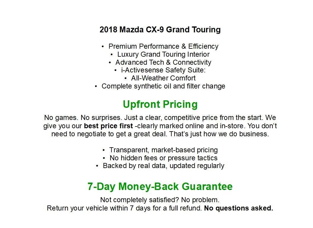 Used 2018 MAZDA CX-9 Grand Touring AWD/4WD image 2