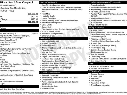 Certified 2025 MINI Cooper S FWD image 12