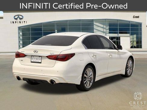 Certified 2023 INFINITI Q50 Luxe w/ Cargo Package AWD/4WD image 3