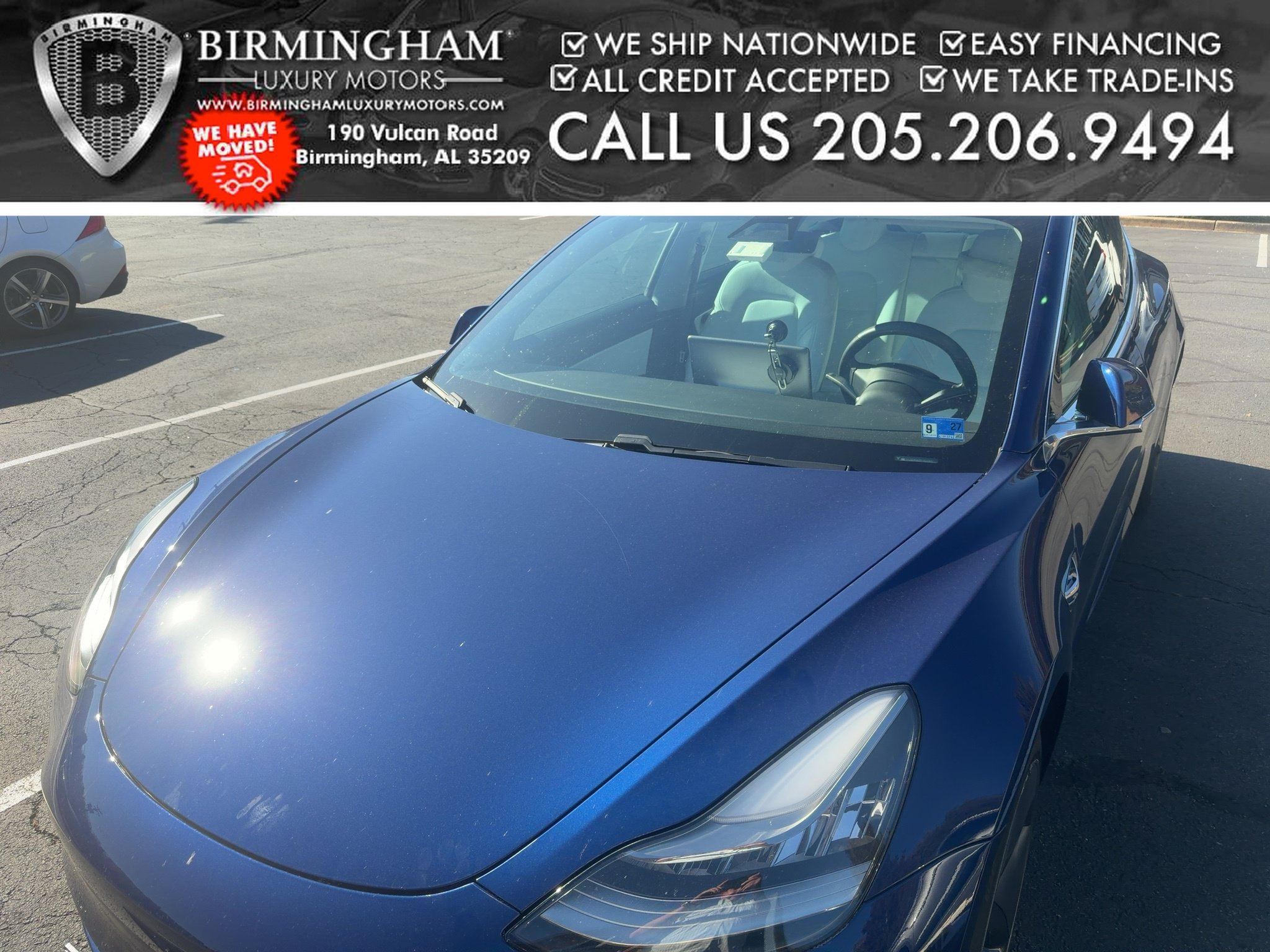 Used 2019 Tesla Model 3 Long Range AWD/4WD image 2
