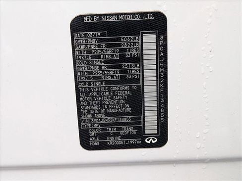 Used 2019 INFINITI QX50 Luxe w/ Navigation Package image 25