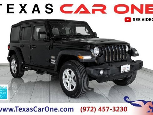 Used 2018 Jeep Wrangler Unlimited Sport S image 1