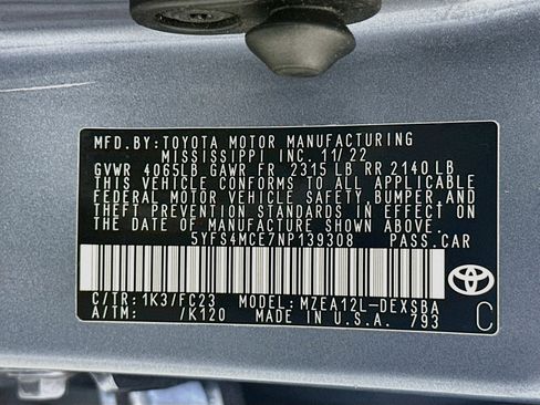 Used 2022 Toyota Corolla SE image 29