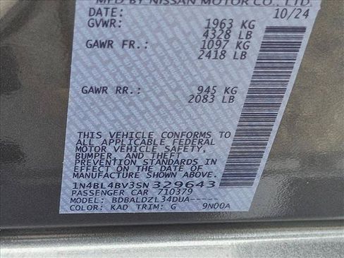 Certified 2025 Nissan Altima 2.5 S FWD image 23