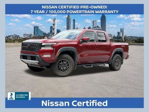 Certified 2022 Nissan Frontier PRO-4X w/ Pro-4X Premium Package AWD/4WD image 1