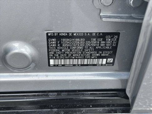 New 2026 Honda HR-V EX-L image 19