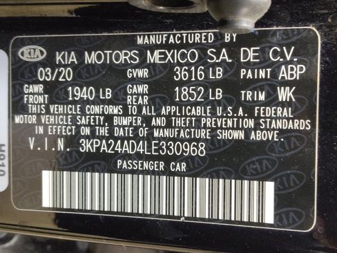 Used 2020 Kia Rio S FWD image 33
