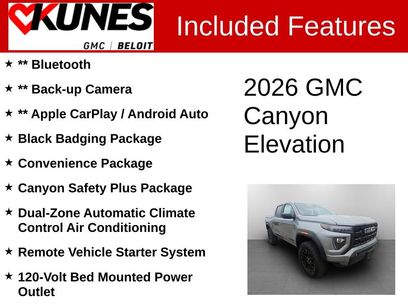 New 2026 GMC Canyon Elevation w/ Convenience Package