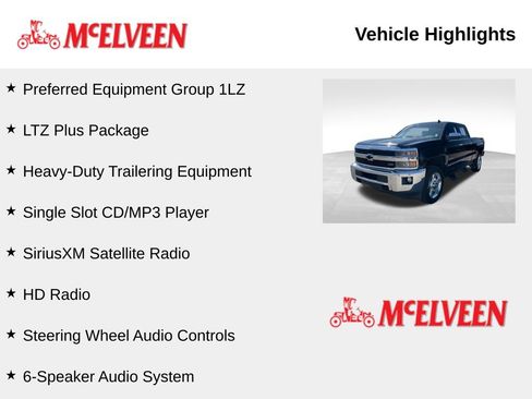 Used 2016 Chevrolet Silverado 2500 LTZ w/ Duramax Plus Package image 6