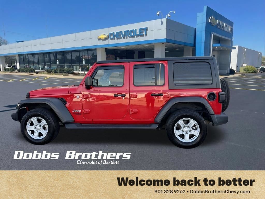 Used 2021 Jeep Wrangler Unlimited Sport AWD/4WD image 4