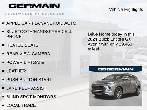 Used 2024 Buick Encore GX Avenir w/ Avenir Convenience Package AWD/4WD image 6