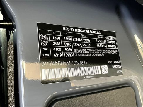 New 2025 Mercedes-Benz Sprinter 2500 image 13