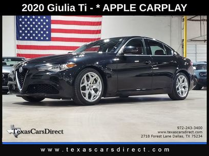 Used 2020 Alfa Romeo Giulia Ti w/ Active Blind Spot Package
