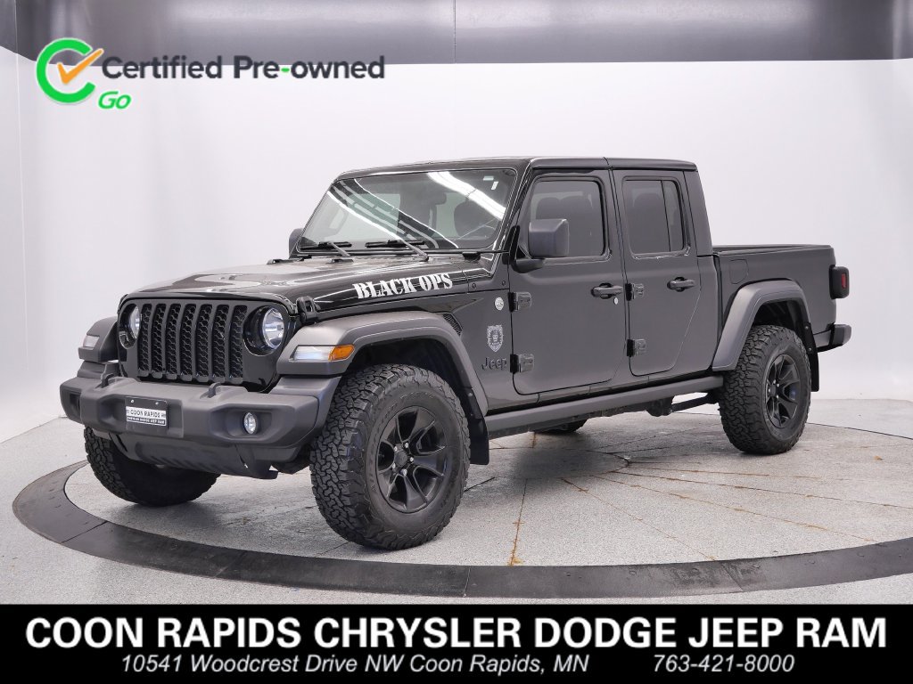 Certified 2020 Jeep Gladiator Sport w/ Quick Order Package 24S AWD/4WD 360° Tour