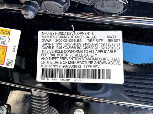 Used 2021 Honda Passport Sport image 16