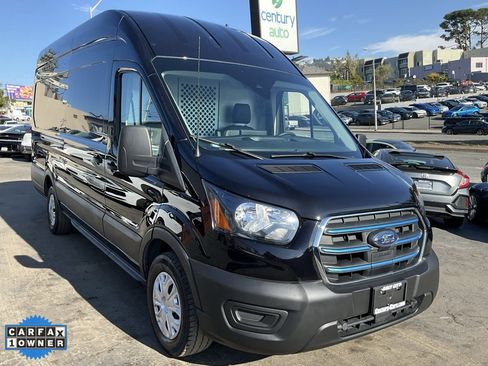 Used 2022 Ford E-Transit 148 High Roof Extended w/ Load Area Protection Package image 48