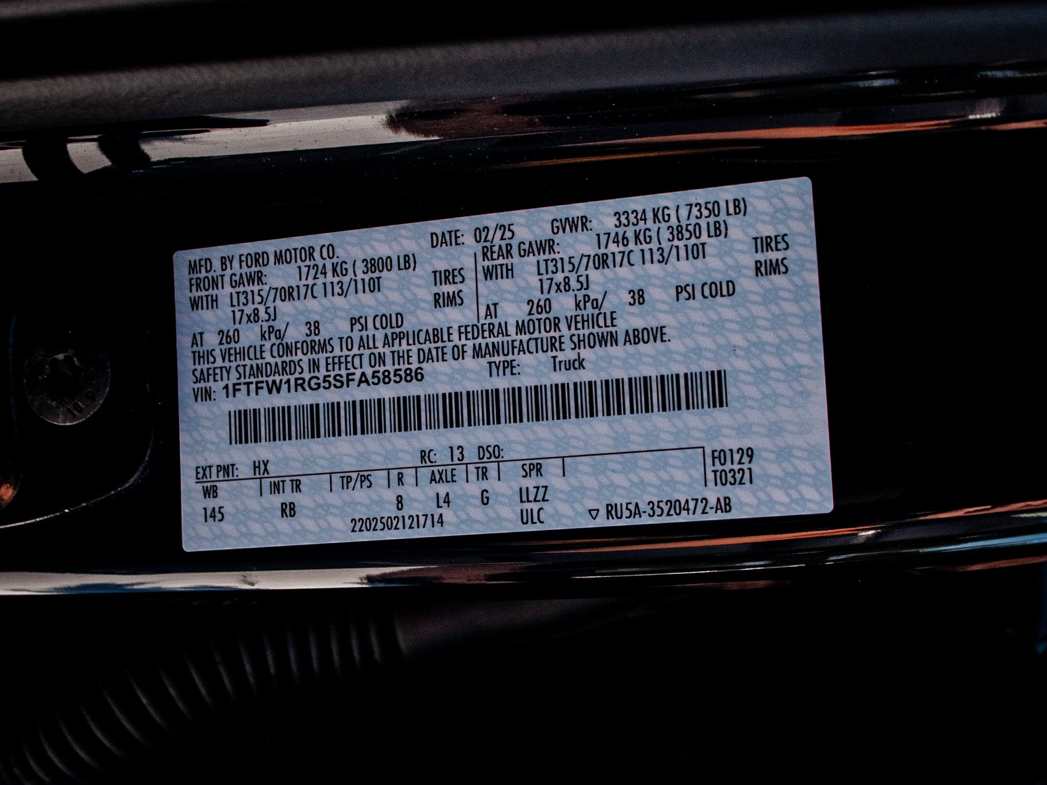 Used 2025 Ford F150 Raptor AWD/4WD image 34