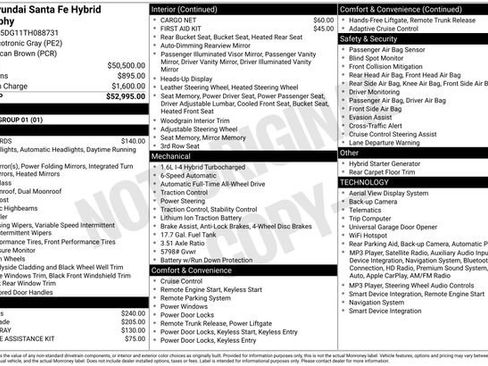 Used 2026 Hyundai Santa Fe Calligraphy AWD/4WD image 2