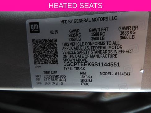 Certified 2025 Chevrolet Colorado Trail Boss AWD/4WD image 17