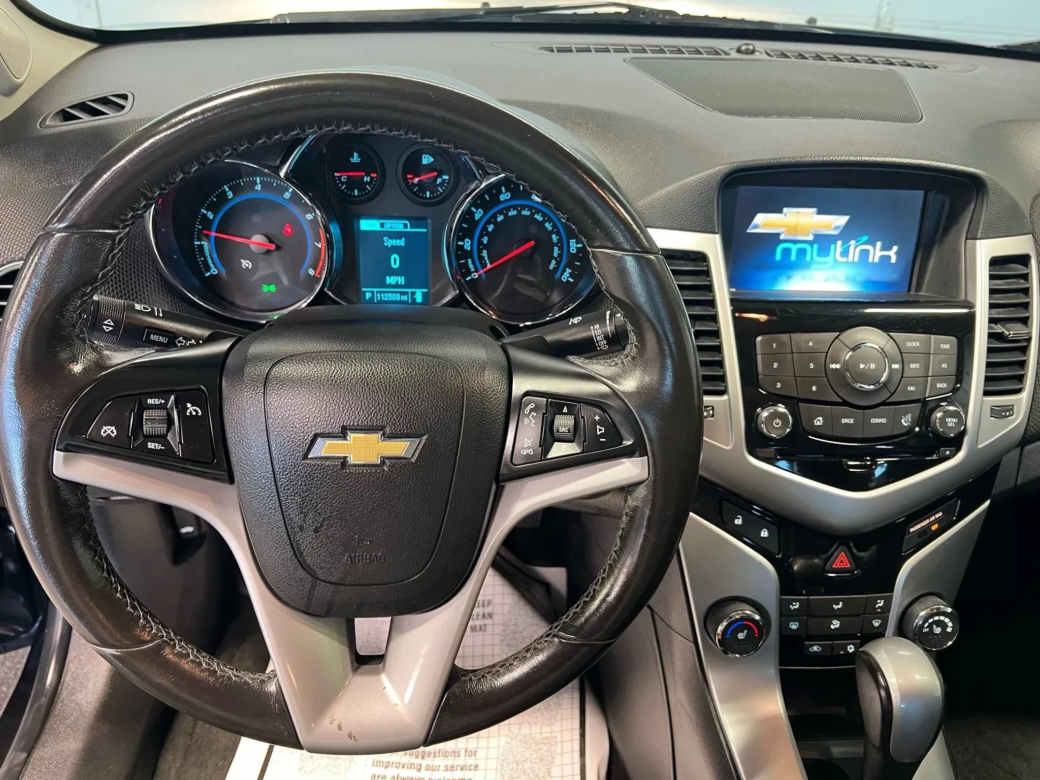 Used 2014 Chevrolet Cruze LT w/ Sun, Sound and Sport Package FWD image 11