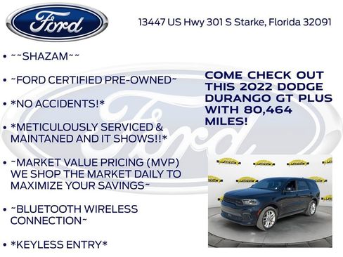 Used 2022 Dodge Durango GT image 5